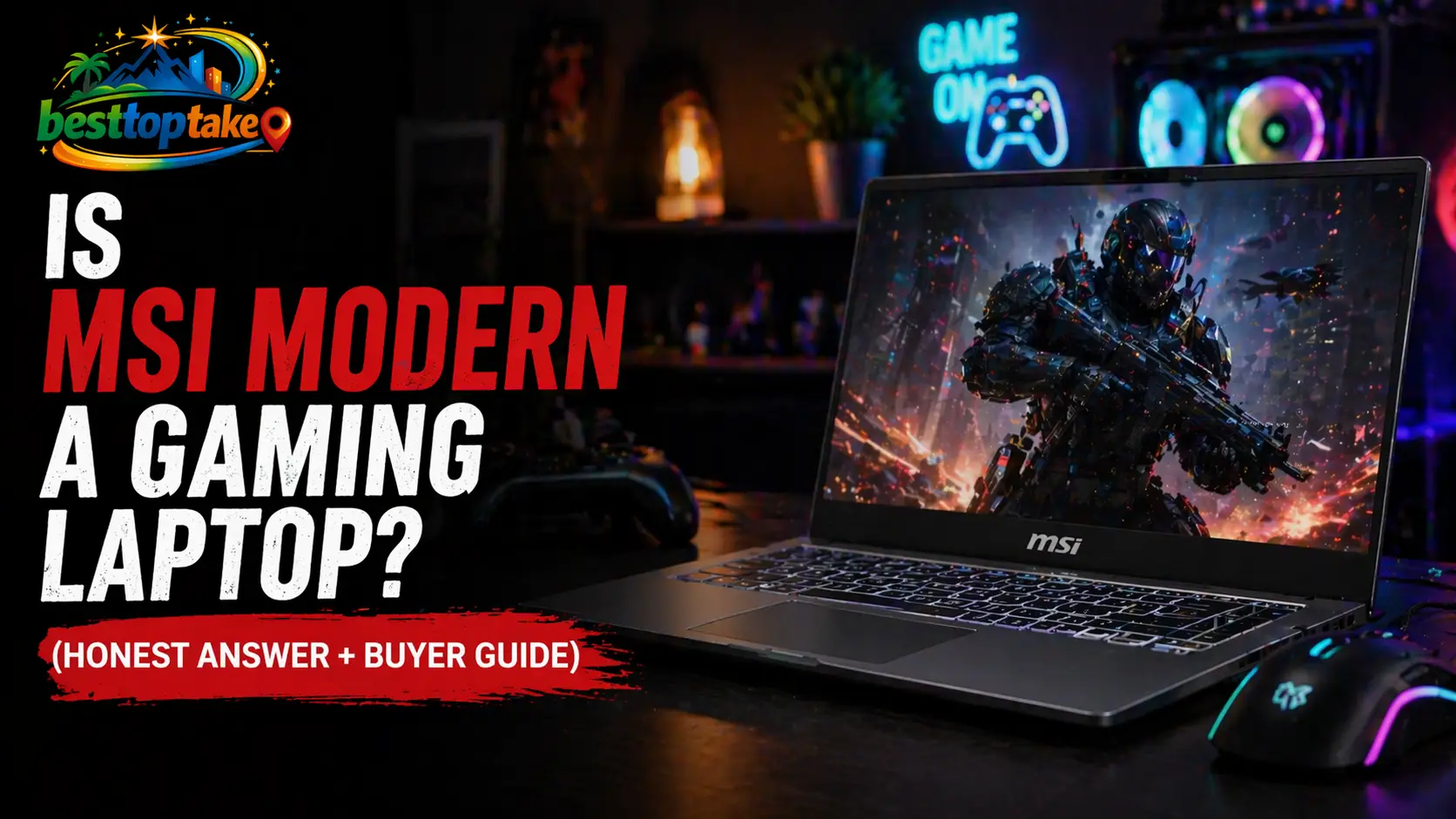 Is MSI Modern a Gaming Laptop