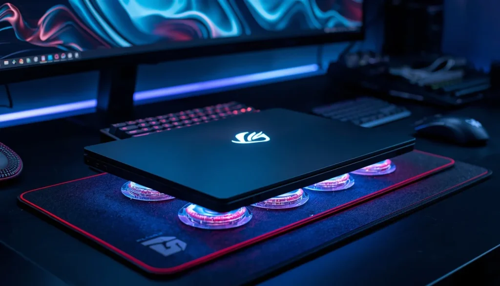 A premium gaming laptop