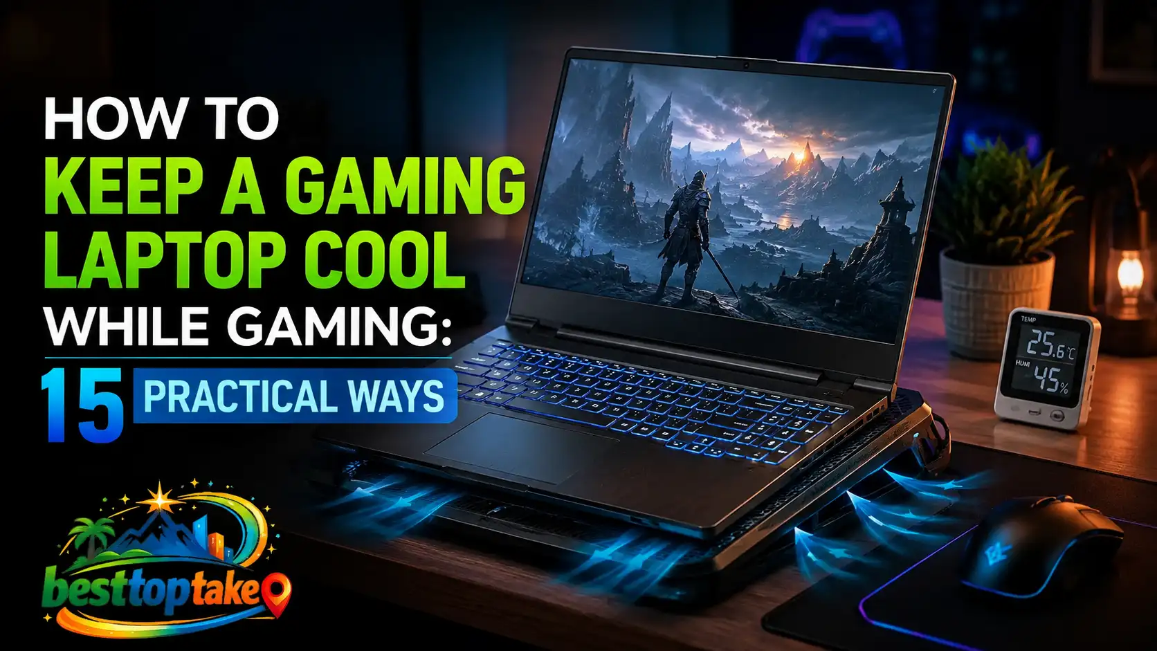 How to Keep a Gaming Laptop Cool While Gaming 15 Practical Ways