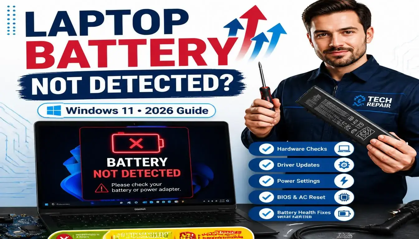 Laptop Battery Not Detected
