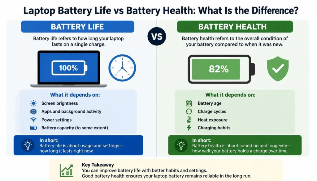 Battery Life vs Battery Health