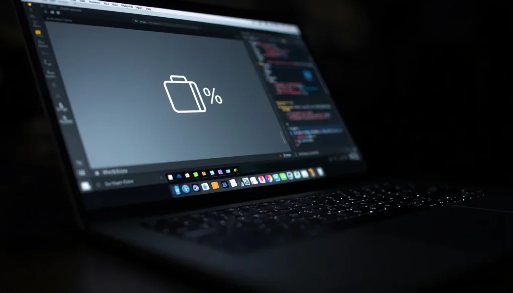 Battery Stuck at 0% but Laptop Works