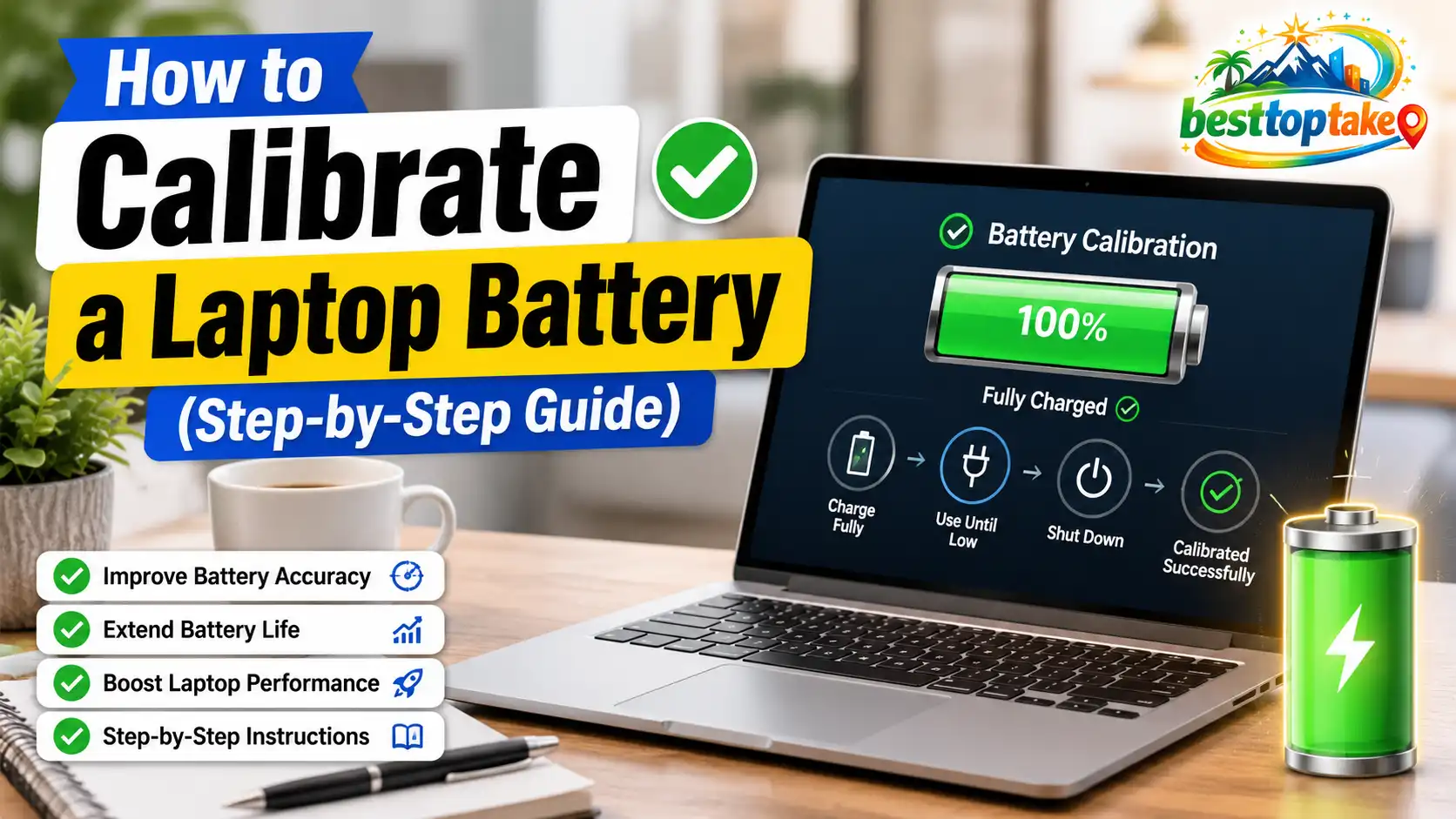 How to Calibrate a Laptop Battery
