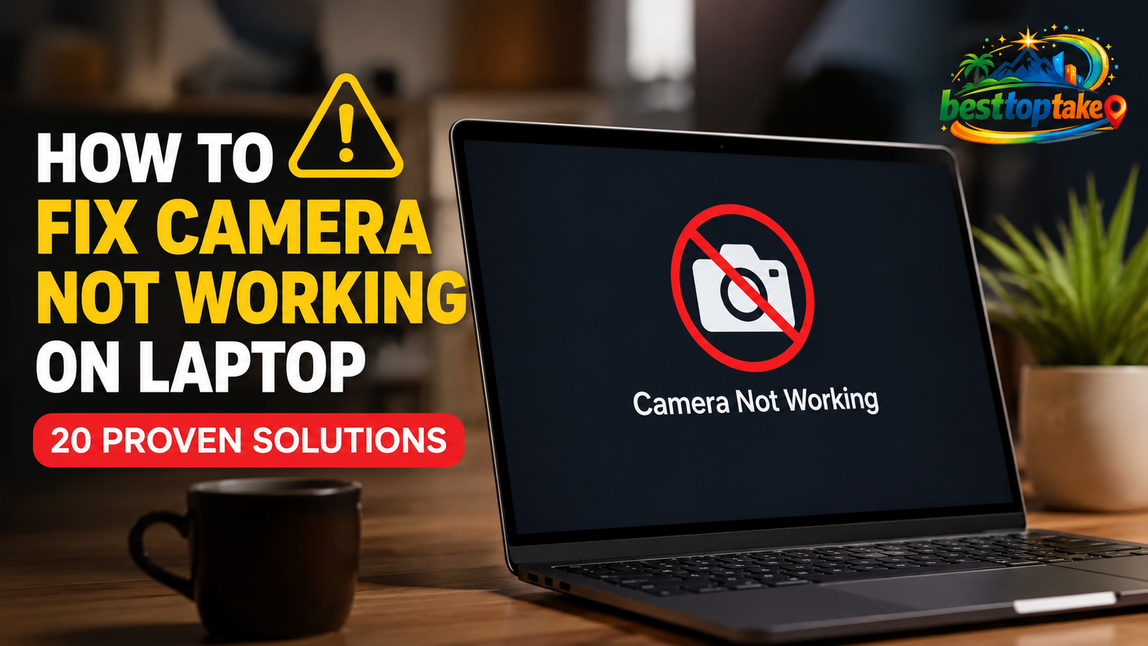 How to Fix Camera Not Working on Laptop