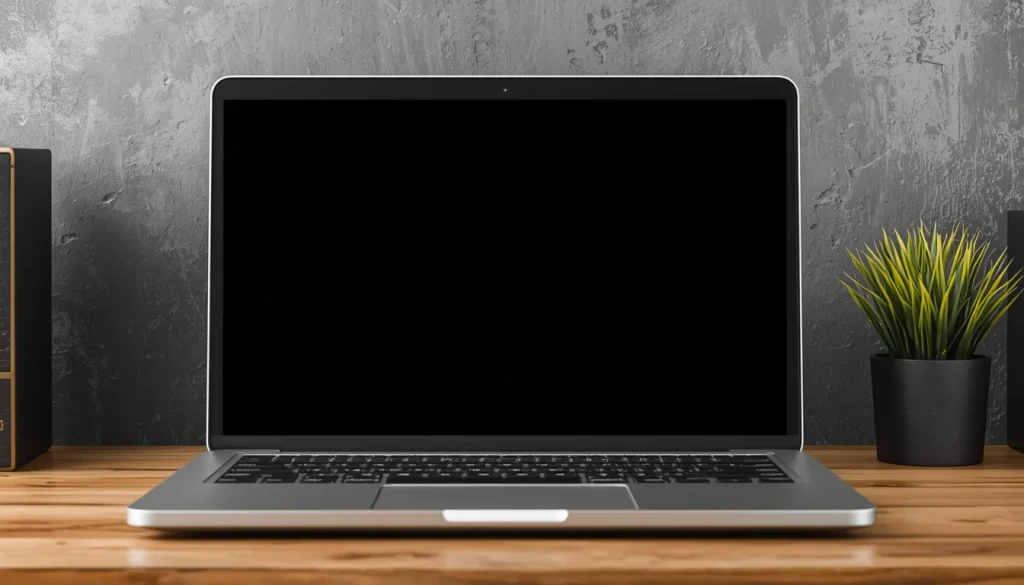 Laptop Black Screen but Fan Running