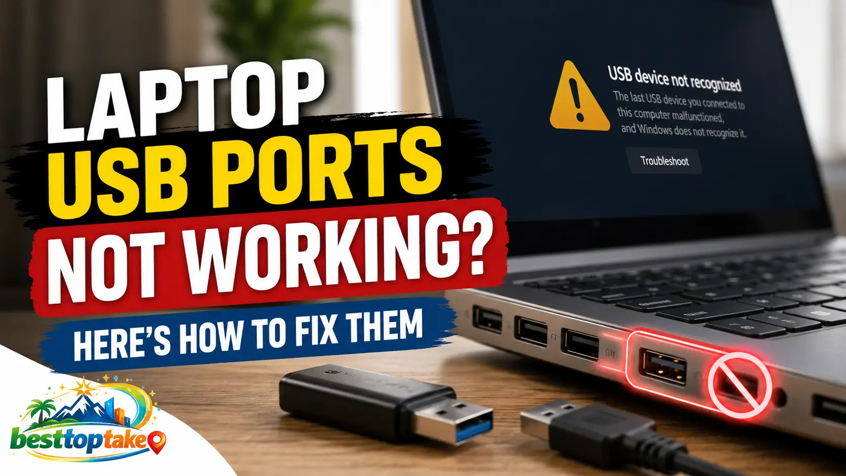 Laptop USB Ports Not Working