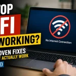 Laptop WiFi Not Working