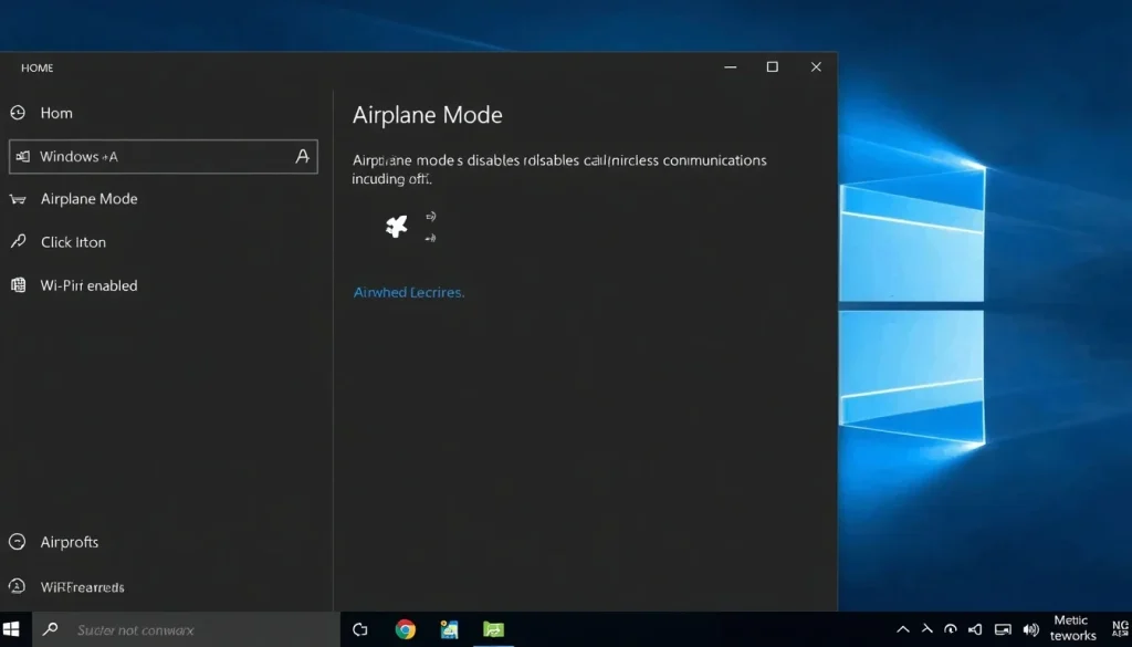 Make Sure Airplane Mode Is Turned Off