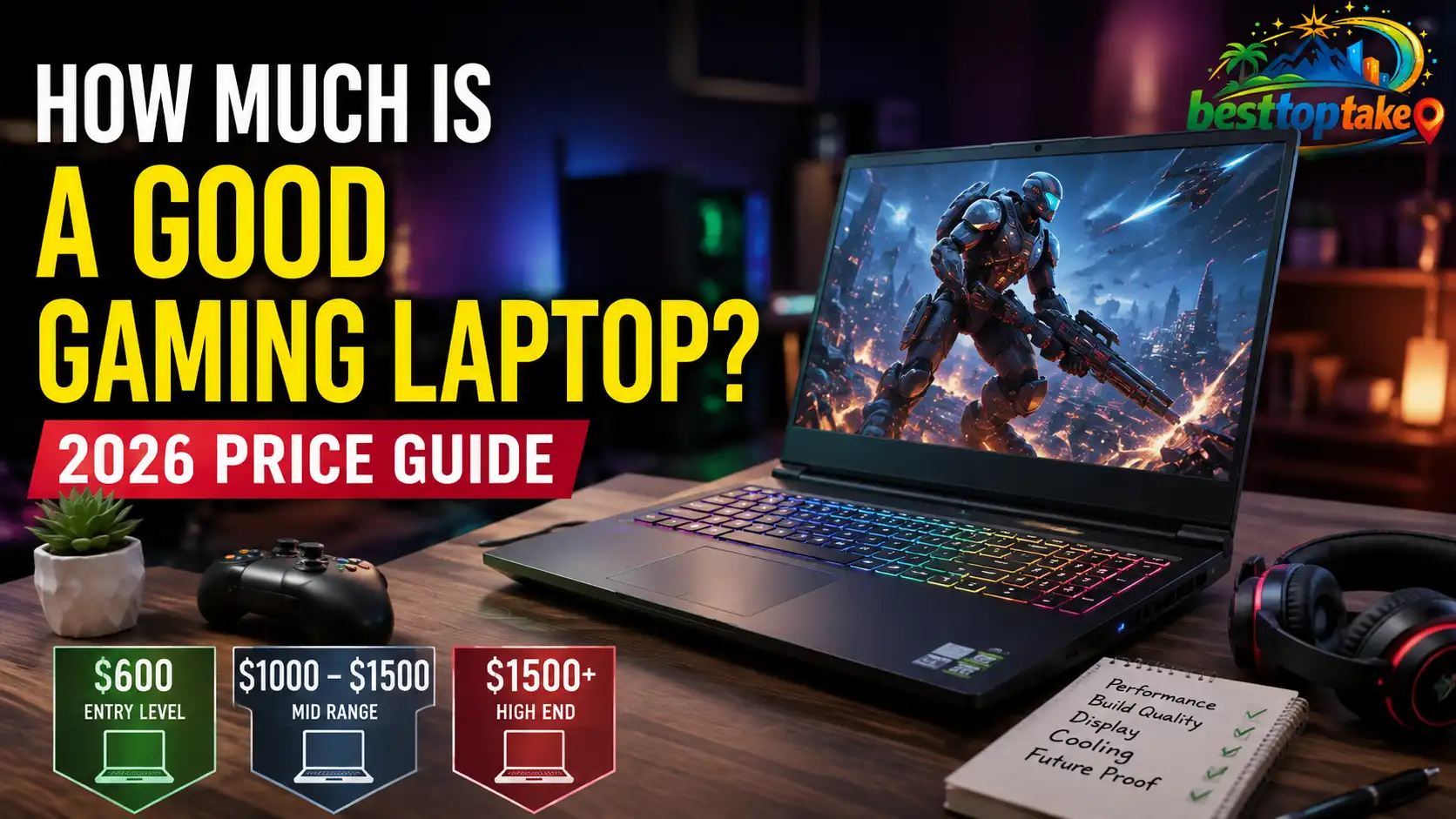 How Much Is a Good Gaming Laptop