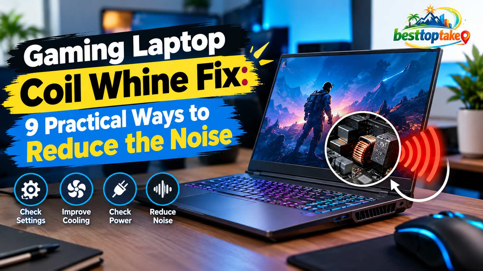 Gaming Laptop Coil Whine Fix
