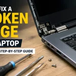 How to Fix a Broken Hinge on a Laptop