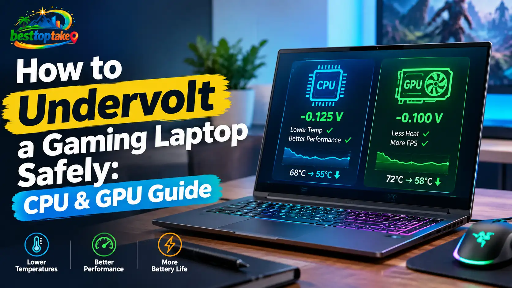 How to Undervolt a Gaming Laptop Safely