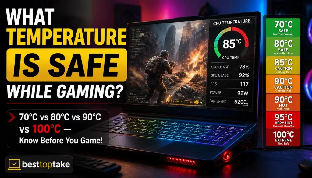 Is 70°C, 80°C, 85°C, 90°C, 95°C, or 100°C Safe While Gaming
