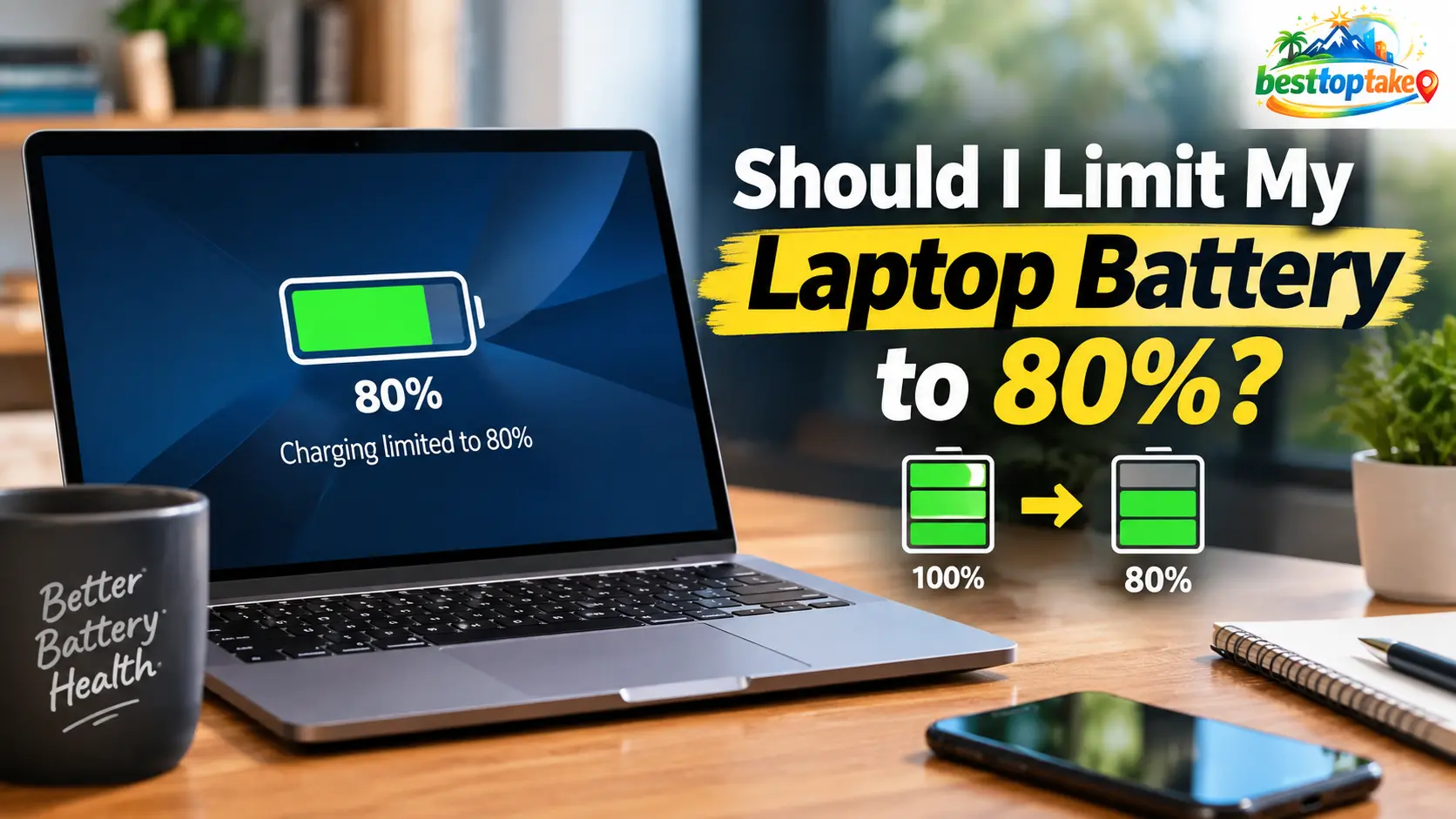 Should I Limit My Laptop Battery to 80%