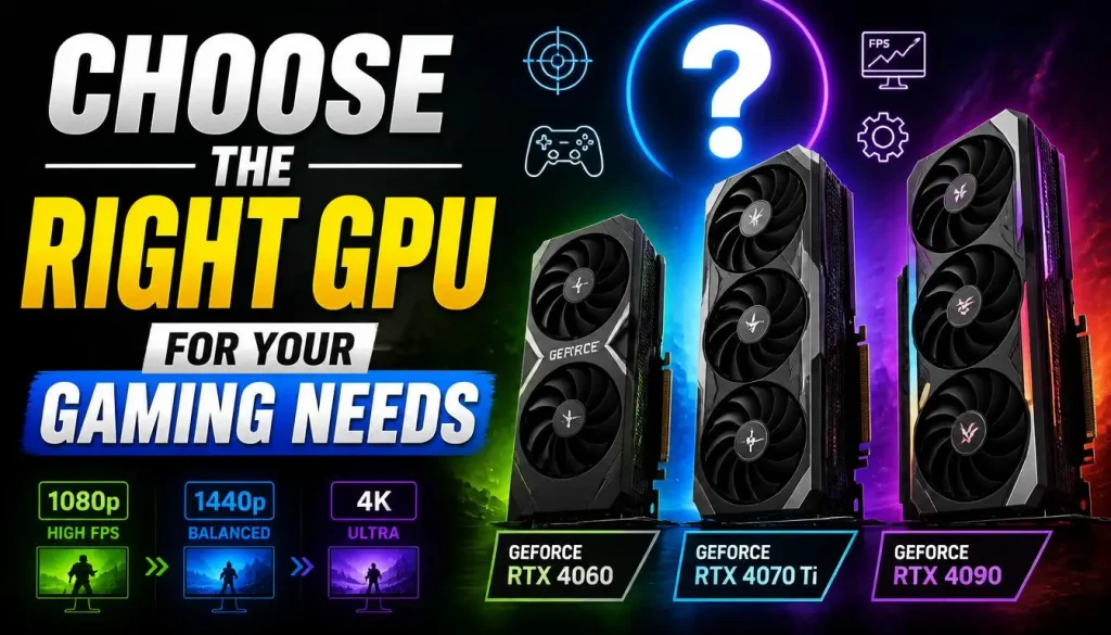 Choose the Right GPU for Your Gaming Needs