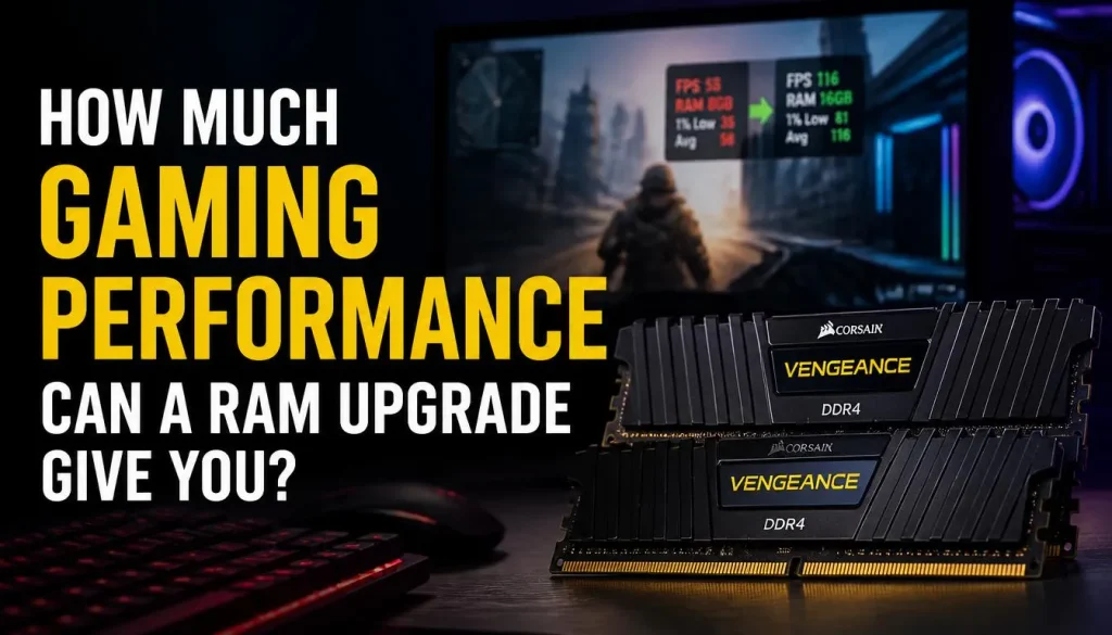 How Much Gaming Performance Can a RAM Upgrade Give You