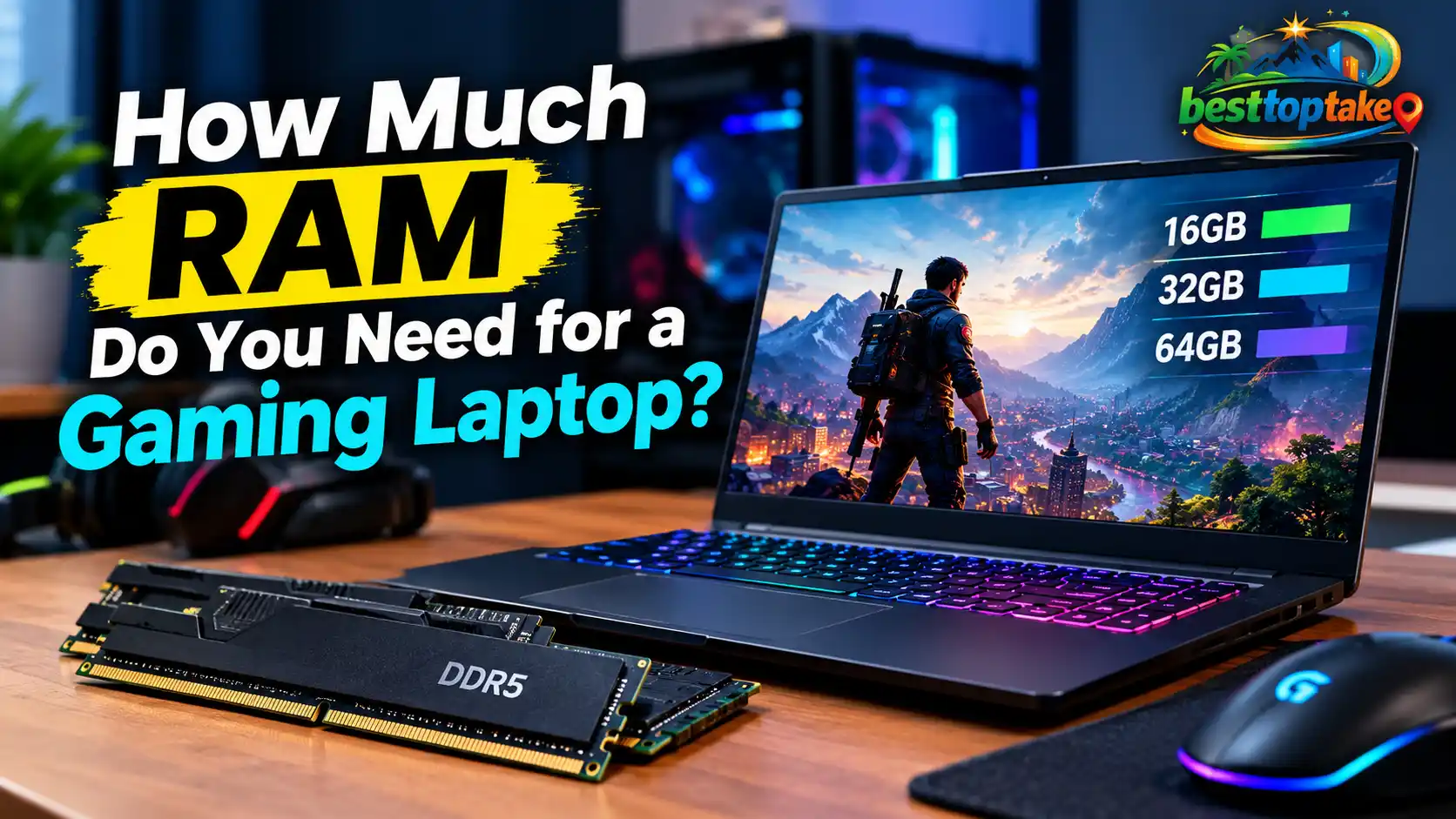 How Much RAM Do You Need for a Gaming Laptop