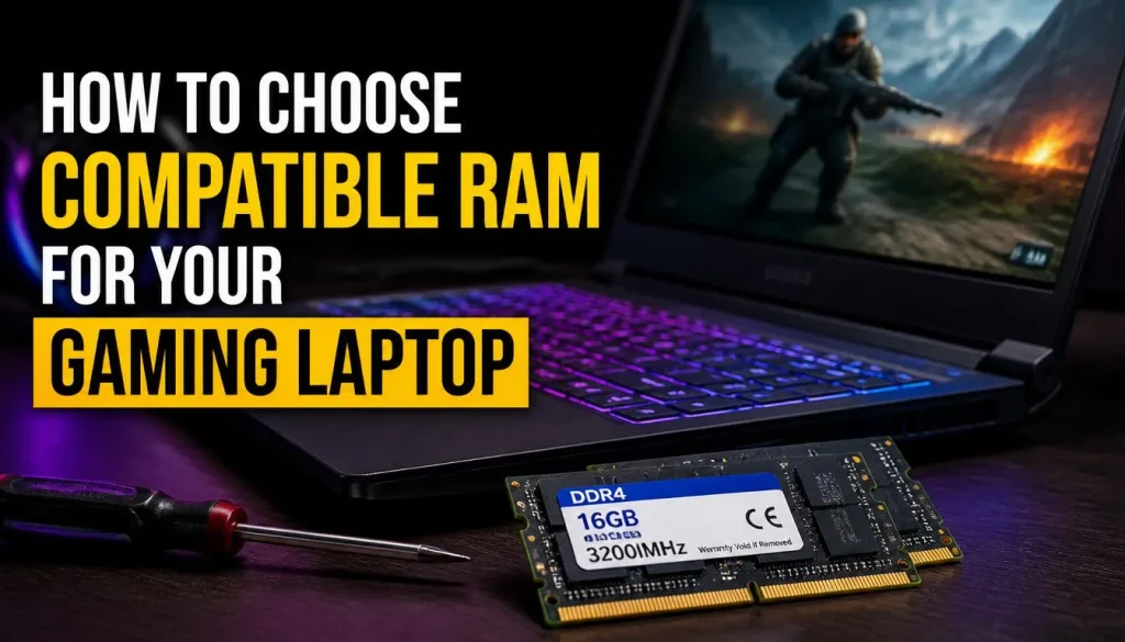 How to Choose Compatible RAM for Your Gaming Laptop