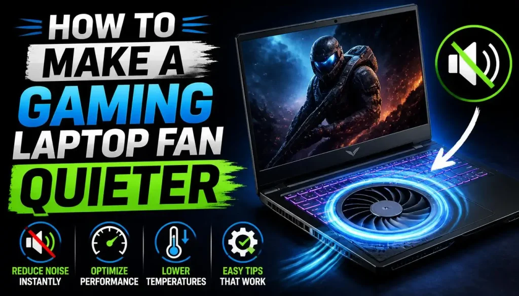 How to Make a Gaming Laptop Fan Quieter