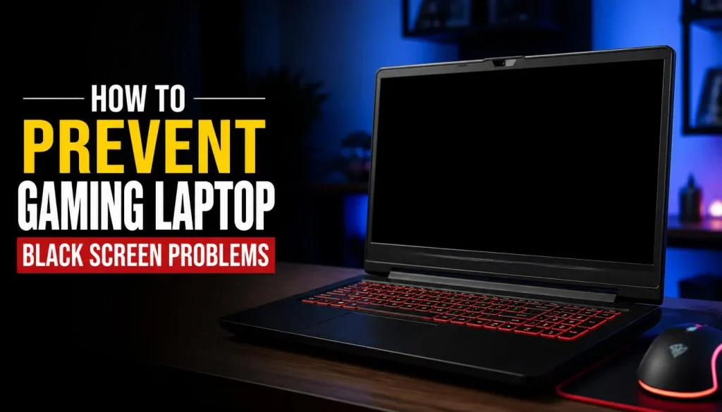 How to Prevent Gaming Laptop Black Screen Problems