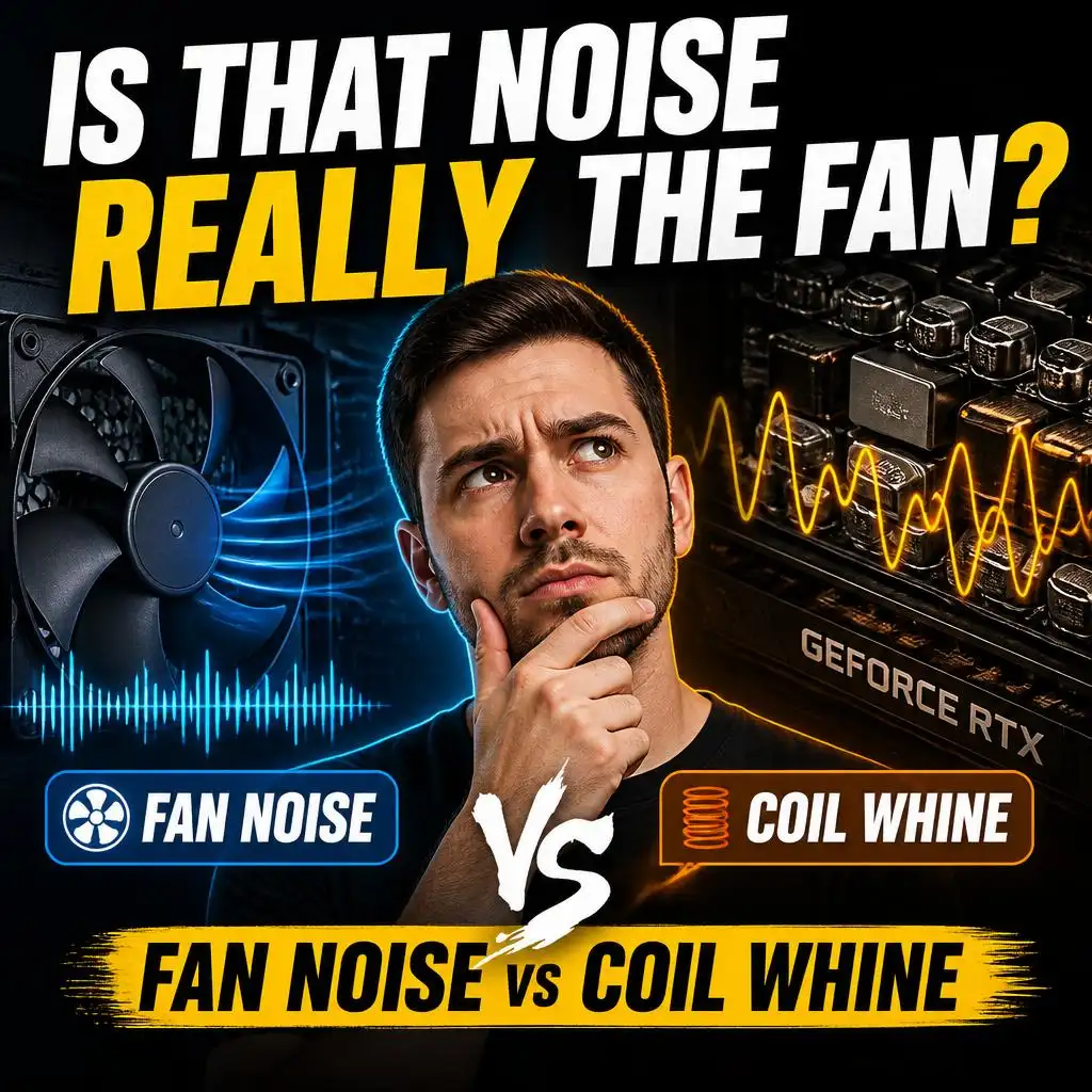 Is That Noise Really the Fan Fan Noise vs Coil Whine