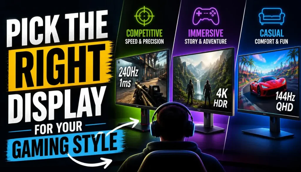 Pick the Right Display for Your Gaming Style