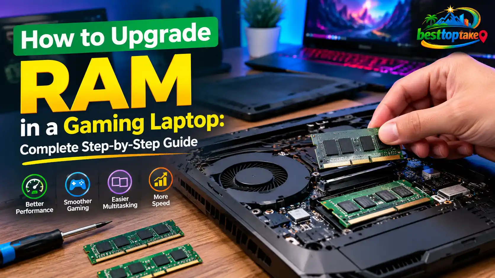 Upgrade RAM in a Gaming Laptop