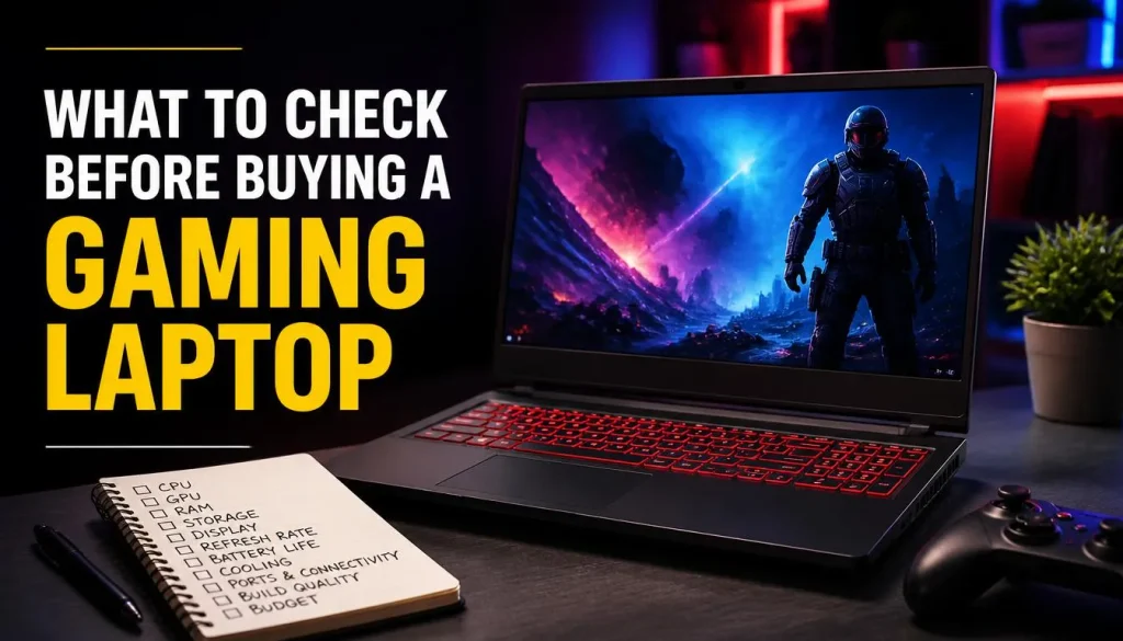 What to Check Before Buying a Gaming Laptop