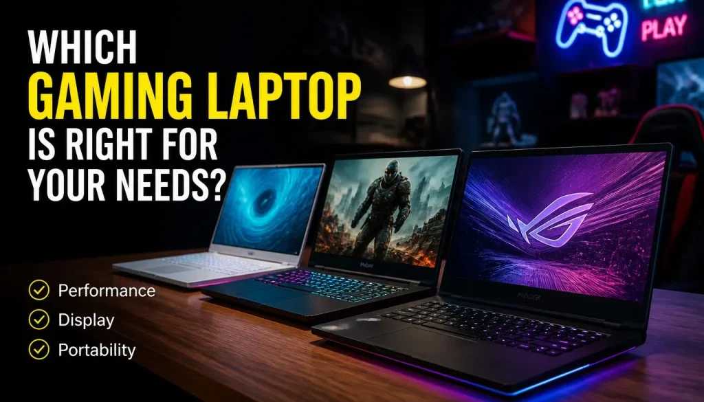 Which Gaming Laptop Is Right for Your Needs